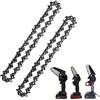Generic kit 2 Pezzi 4 Pollici Catene Catena di Ricambio seghetto Mini Motosega Elettrosega a Batteria 4 Sega Elettrica Ricambio Elettro Sega