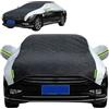 Generico Teli Antigrandine Per Auto per Nissan Qashqai J11 2013-2025,Copertura Auto Antigrandine,grandine ispessitoT，Con cerniera laterale e strisce fluorescenti, Ultima versione migliorata