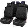 MRFDESC Copri Sedile Auto, per VW Polo VI V IV III II I MK (Type AW 6C 6R 9N3 9N 6N2 6N 86C 2F 86) Set Copri-Sedile Anteriori Traspirante Impermeabile Coprisedili Auto Accessori,A