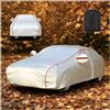 Generico Telo Copriauto per Mercedes Benz Classe E Station Wagon W213 2016-, Telo Copriauto Da Esterno, Antipioggia Antipolvere Antisole Anti-Neve, Copertura Completa Dell'Auto, Con Cerniera cl0429