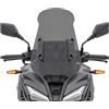 Ropaix Cupolino Moto Per VOGE Per SR1 125 Per ADV Per SR150S Per Accessori Per Moto Parabrezza Deflettori Anti Visiera Parabrezza Per Motocicletta(Gray 58CM)