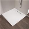 Parama Piatto doccia quadrato 90x90 cm in marmoresina bianco h3 cm | Delos