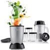 GOURMETmaxx Mr. Magic Blender | Smoothie Maker con confezione di accessori XXL | Frullatore da 18 pezzi | Frullatore con coperchi a tenuta stagna | Food Processor per frullati, smoothie, ecc.
