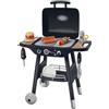 Smoby Barbecue, 7600312001, +3 Anni, con Griglia e Piastra, con 18 Accessori, Sistema Magic Flame