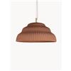 Schneid Studio Lampada a sospensione in gres fatta a mano Kaskad, varie misure - Terracotta