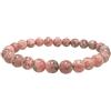 TENET - Bracciale a sfere di pietra vera naturale - (RODOCROSITE, 8 mm)