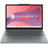 Lenovo Chrome 14M8911 Notebook MediaTek Kompanio 540 Chromebook 35,6 cm (14"") WUXGA 8 GB LPDDR5x-SDRAM 128 GB UFS Wi-Fi 6E (802.11ax) ChromeOS Italiano Grigio"