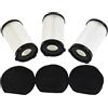 Donkivvy Kit di 3 filtri in Spugna di Ricambio compatibili con aspirapolvere per Galaxy GL6255 DCG BS3070 con Filo, Filtro per aspirapolvere e Filtro in Schiuma