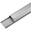 Goobay 90668 Canalina di Cablaggio Alluminio 50mm, Lunghezza 1.1m, Argento