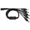 PNI 1.X 5.Power Splitter Cavo per Dvr e Telecamere di Sicurezza