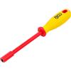 BGS 71086 | Cacciavite e chiave a bussola per elettricisti | esagonale | 6 mm | Lunghezza della lama 125 mm