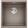 BLANCO SUBLINE 400-U - Lavello da cucina in granito sotto-top per basi di lavello con larghezza di 50 cm - SILGRANIT - Marrone - 523429