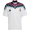 adidas Real Madrid Adidas T-shirt maglia maglietta Bianco Stadium Vintage RetrÃ²