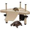 xixibuy Terrario tartarughe terra, Piattaforma tartarughe d'acqua(dimensioni: M)