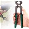 TXVSO8 ZH-VBC Raspa per Zoccoli dei Cavalli, Pinza Unghie Cavallo, Maniscalco per Cesoie Metalliche per Cavalli Coltello con Manico per Bovini Ovini Capre Forniture per Allevamento