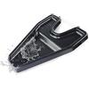 Mobiclinic®, Lavatesta Portatile, Impugnatura per Il Collo con Velcro, Facile da Trasportare, 44 x 32, 5 cm, Lavatesta da Salone, Ausili per Il Lavaggio dei Capelli, Lavatesta in Plastica, Nero