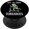 Avvistamento Di Tornado Cacciatore Di Te Off To Hunt Tornadoes Meteorologia PopSockets PopGrip Adesivo