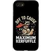 Confusione Divertente Meme Sarcastico Custodia per iPhone SE (2020) / 7/8 Off To Cause Maximum Kerfuffle