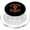 Mexicano Pride Tees Chicano Power Messicano Messico Marrone Forte Latina Raza Barrio PopSockets PopGrip per MagSafe