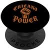 Mexicano Pride Tees Chicano Power Messicano Messico Marrone Forte Latina Raza Barrio PopSockets PopGrip Adesivo