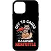 Confusione Divertente Meme Sarcastico Custodia per iPhone 12 mini Off To Cause Maximum Kerfuffle