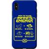 Breakfast Humor And Jam Toast Bread Cat Custodia per iPhone XS Max Divertente Scienza Sarcasmo Ipotesi Infinite Energy Loop Cat