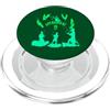 Kitesurf Gifts and Surf Lover Tees by ta La vita inizia a 20 nodi Green Aqua Silhouettes PopSockets PopGrip per MagSafe