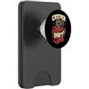 Softball Catcher Humor Co Catcher Hair Don't Care Softball Coda di cavallo Umorismo PopSockets PopWallet per MagSafe