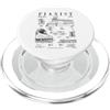 Grandio Design Vintage Patent Drawing Gi Stampa vintage con disegno di pianoforte a coda PopSockets PopGrip per MagSafe