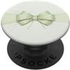 Sage & Mint Green Bows And Ribbons Gifts Nastro con fiocco verde menta PopSockets PopGrip Adesivo