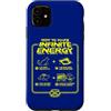 Breakfast Humor And Jam Toast Bread Cat Custodia per iPhone 11 Divertente Scienza Sarcasmo Ipotesi Infinite Energy Loop Cat