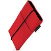 Adore June Custodia Bene compatibile con smartphone da 6-6,3 (come iPhone 17 Pro, iPhone 17e, iPhone 17, Galaxy S26, Galaxy S25, Pixel 10 Pro), chiusura in gomma, colore rosso