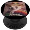 Cute Funny Dog Chihuahua Art Themes (Óra Órale Ese Divertente Chihuahua Cane Sfocato Spagnolo Meme PopSockets PopGrip Adesivo