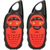 Alecto FR-05 Walkie Talkie per Bambini, Portata 3 chilometri,3 canali, Fino a 35 Ore in Standby, Rosso/Nero