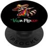 Viva Mexico Dabbing Ideas Viva Mexico Dabbing Raccoon Sombrero Partito Messicano PopSockets PopGrip Adesivo