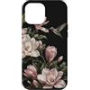 Hummingbird Apparel For Kids and Adults Custodia per iPhone 12 Pro Max Magnolia Fiori Colibrì Botanico Floreale Natura