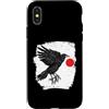 Yatagarasu Geschnekidee Japan Fans Gesan Custodia per iPhone X/XS Yatagarasu T | corvo triplo | Mitologia giapponese