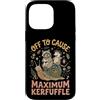 Confusione Divertente Meme Sarcastico Custodia per iPhone 14 Pro Max Off To Cause Maximum Kerfuffle