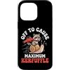 Confusione Divertente Meme Sarcastico Custodia per iPhone 14 Pro Max Off To Cause Maximum Kerfuffle