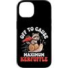 Confusione Divertente Meme Sarcastico Custodia per iPhone 14 Off To Cause Maximum Kerfuffle