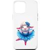 Sweet Sheep Studio Custodia per iPhone 12 Pro Max Simpatica ballerina con pecore che ballano con animali