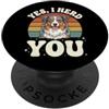 Pastore Australiano Cane Australiano Pas Yes I Herd You Australian Shepherd PopSockets PopGrip Adesivo