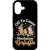 Confusione Divertente Meme Sarcastico Custodia per iPhone 17 Off To Cause Maximum Kerfuffle