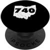 The Best Area Code Designs 740 Ohio Codice Area Columbus Ohio Pride Gift PopSockets PopGrip Adesivo