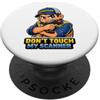 Fun Team Apparel Il supervisore dello scanner PopSockets PopGrip Adesivo