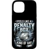 Feels Like a Penalty Box Kind of Day Hoc Custodia per iPhone 15 Si sente come una penalty box tipo di giorno Hockey su ghiaccio su ghiaccio