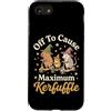 Confusione Divertente Meme Sarcastico Custodia per iPhone SE (2020) / 7/8 Off To Cause Maximum Kerfuffle