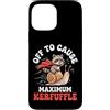 Confusione Divertente Meme Sarcastico Custodia per iPhone 13 Pro Max Off To Cause Maximum Kerfuffle