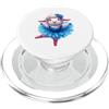 Sweet Sheep Studio Simpatica ballerina con pecore che ballano con animali PopSockets PopGrip per MagSafe