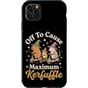 Confusione Divertente Meme Sarcastico Custodia per iPhone 11 Pro Max Off To Cause Maximum Kerfuffle